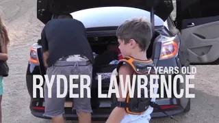 Ryder Lawrence jumps MEGA at 7 yrs old!