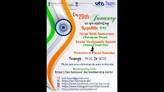 Celebrations of Republic Day, Netaji Birth Anniversary & Swami Vivekananda Jayanti on 29th Jan