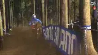 Steve Smith crash on the first turn at world championship 2013