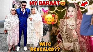 My Baraat Day😍 | Family ki Khushi toh dekho❤️ | Finally Wife ko Ghar Le aaye🥰​⁠