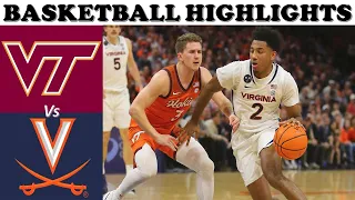 Virginia Tech vs Virginia Condensed Game Highlights - ACC Men's Basketball 2022-23