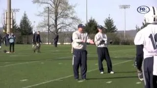 Bill O'Brien's First Penn State Practice