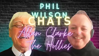 Celebrity Interview - Allan Clarke of The Hollies - Graham Nash  @CelebrityPhil 60s,70s,80s - Part 2