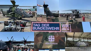 Tag der Bundeswehr 17.06.23 in Bückeburg  | Flugvorführungen EC135, NH90, CH53, EC665 Tiger,  A400M