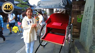 A beautiful Japanese woman took me on a rickshaw tour of Ise Jingu Shrine ⛩️ ✨
