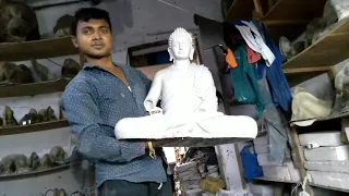 How to make budhha || budhha statue || budhha making tutorial ||