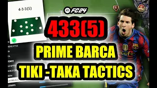 *BEST* Barcelona 433(5) False 9 Tactics Will Help You Counter The Meta In EA FC24!