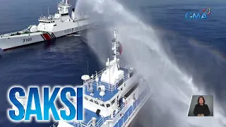 Puwersang ginamit ng China sa pag-water cannon nito sa mga barko ng Pilipinas, maaaring... | Saksi