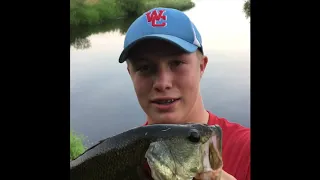 Private pond+ catching PB bass