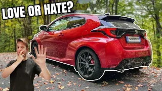 5 Reasons to LOVE and HATE the Toyota Yaris GR!