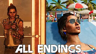 Far Cry 6 All Endings & After Credit Scene | ALL ENDINGS IN FAR CRY 6 (Save Yara & Secret Ending)