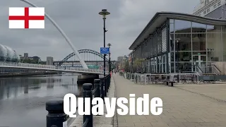 Quayside, Newcastle 🏴󠁧󠁢󠁥󠁮󠁧󠁿 UK {iPhone 12 Pro Max} ASMR | 4K@60 HDR