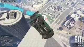 Unbelievable Save From Stunt Race Jump (GTA Online) [Clip]