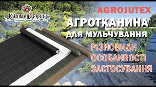 Агротканина для мульчування, для захисту від бур'янів. Основні види та особливості використання