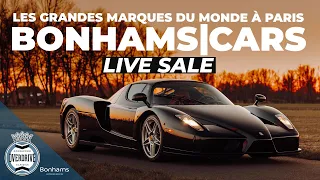 Bonhams|Cars Les Grandes Marques du Monde à Paris | Live stream
