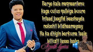 AAMIIN YARE // IFUR BUUGA NAXARIISTA // OFFICIAL LYRICS VIDEO 2024