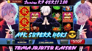 Supperr HOKI !?| APK MOD DOMINO RP TEMA JUJUTSU KAISEN TERBARU 🔥 | VERSI 2.00 BISA KIRIM CHIP 🔥