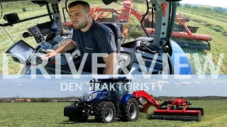 Den traktoristy #2 s New Holland T6.180AC BluePower + Sip Air 900T | DRIVERVIEW/POV