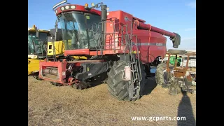 7010 Case IH Flagship Combine! Gratton Coulee Salvage Yard - Used & Rebuilt Ag Equip & Parts.