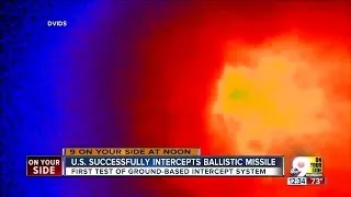 U.S. successfully intercepts ballistic missle