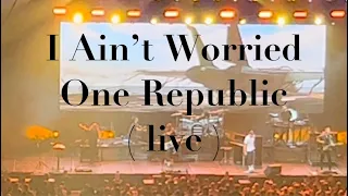 I Ain’t  Worried ( live ) - One Republic - Top Gun Maverick at Climate Pledge Arena