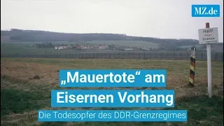 „Mauertote“ am Eisernen Vorhang - Die Toten des DDR-Grenzregimes