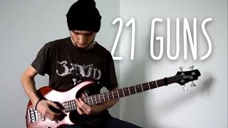 Green Day - 21 Guns (solo bass cover / arrangement)