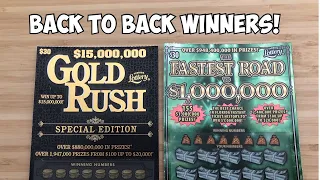 Back to Back Winners! | Hunting for the jackpot! | $30 tickets with top prizes of $15,000,000!