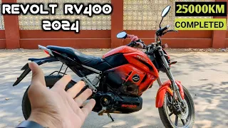 REVOLT RV400 2024 Update | 25000KM Completed Buy or Not ?