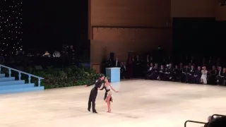 UK 2015 Amateur Latin Final, Morten Lowe and Roselina Doneva, Rumba