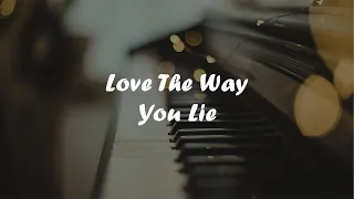 Lyrics Love The Way You Lie - Rihanna (Cover Dave Winkler & Lorena Kirchhoffer)