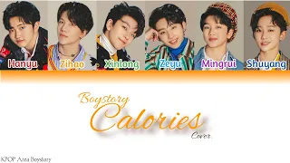 BOYSTORY '卡路里' Calories Cover. Color Coded Lyrics (pin/rom/eng) || KPOP Area Boystory