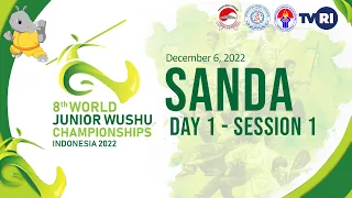 8th WORLD JUNIOR WUSHU CHAMPIONSHIP INDONESIA 2022 - Sanda - Day 1 Session 1