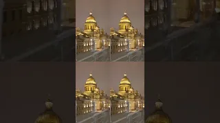 beautiful Saint-Petersburg in winter