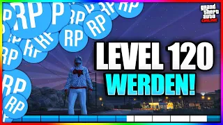 LEVEL 120 EINFACH erreichen [GTA 5 Online] RANK up fast! Solo schnell RP Verdienen 1.56 | DEUTSCH