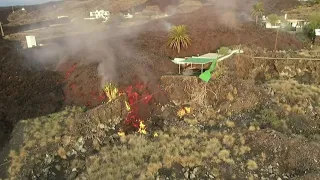 Vuelo de dron | Volcán La Palma | 13/12/21 - 17:30h