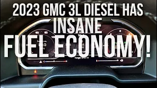 2023 GMC Denali with 3.0L LZO Diesel 300 Mile Trip Fuel Economy!