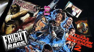 FRIGHT RAGS Unboxing - Texas Chainsaw Massacre Part 2 (1986) 35th Anniversary - The BUZZ is BACK!!!