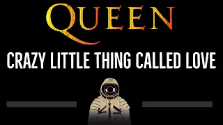 Queen • Crazy Little Thing Called Love (CC) 🎤 [Karaoke] [Instrumental Lyrics]