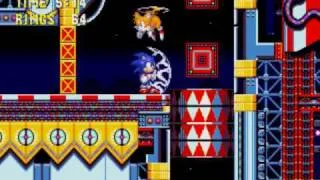 Sonic 3 - How to pass the barrel in Carnival Night Zone 2