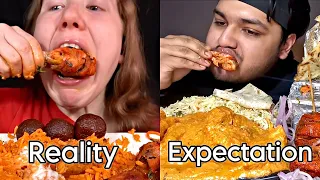 Mukbang EXPECTATION VS. REALITY 🫣