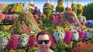 Miracle Garden Dubai 2024 4K Video - Walk Tour