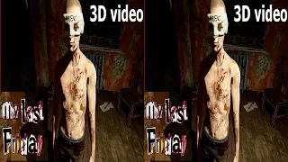 3D VR  horror video My Last Friday 3D SBS VR box  google cardboard