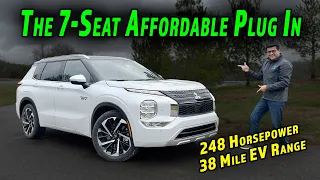 Looking For 7 Seats And A Plug That Won't Break The Bank? | 2023 Mitsubishi Outlander PHEV