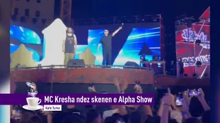 MC Kresha djeg skenen me Semafori ne Alpha Show