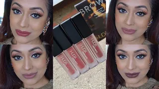 REVIEW: NEW! Huda Beauty BROWN OBSESSIONS Liquid Matte Minis