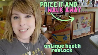 Price It And WALK AWAY. | Antique Booth Behind The Scene | Reselling