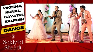 Vikesha Kunal and Gayatri Kalpesh Couple Dance at Goldy Ki Shaadi