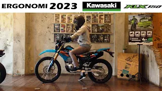 THERE IS A DIFFERENCE ??? Ergonomics Review of the New KLX 150 SE 2023 Kawasaki