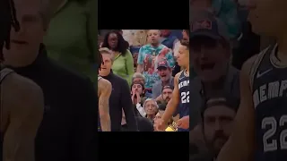 Ja Morant Gets Surprised After Desmond Bane Pushes Timberwolves Coach